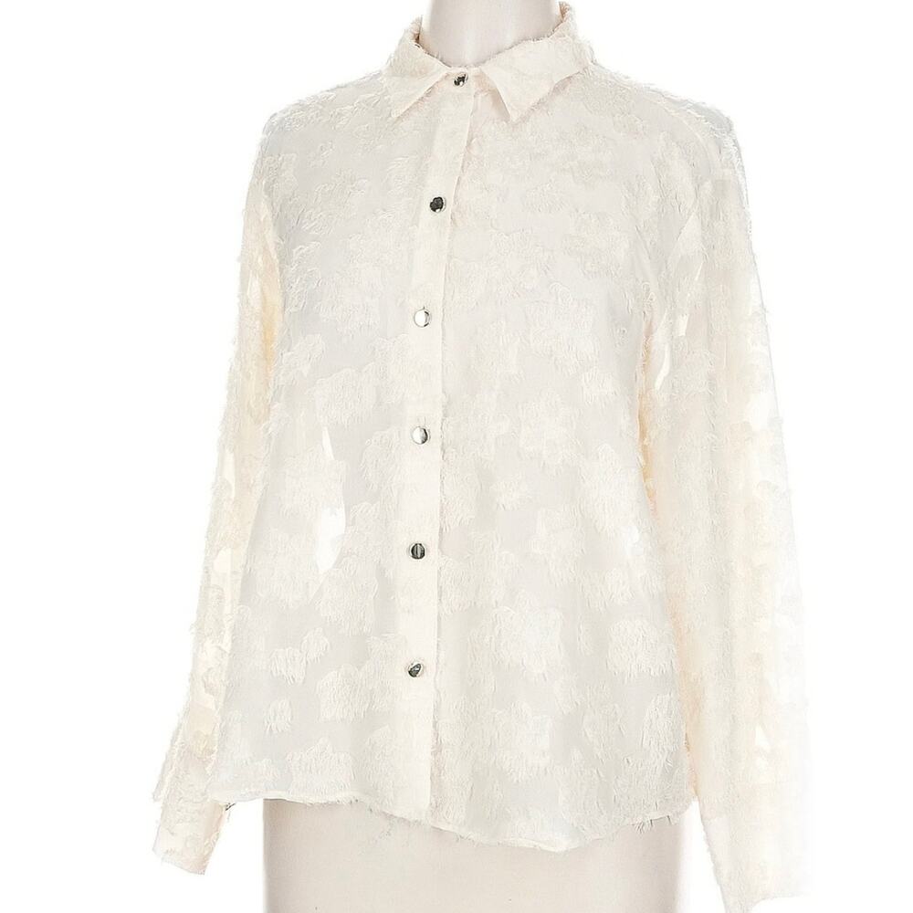 Zara Button Down Blouse